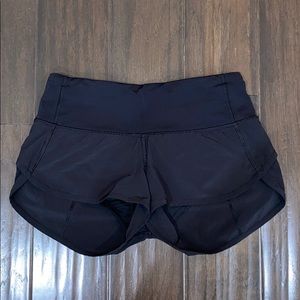 Lululemon Speed Up Shorts Reflective